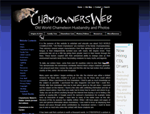 Tablet Screenshot of chamownersweb.net